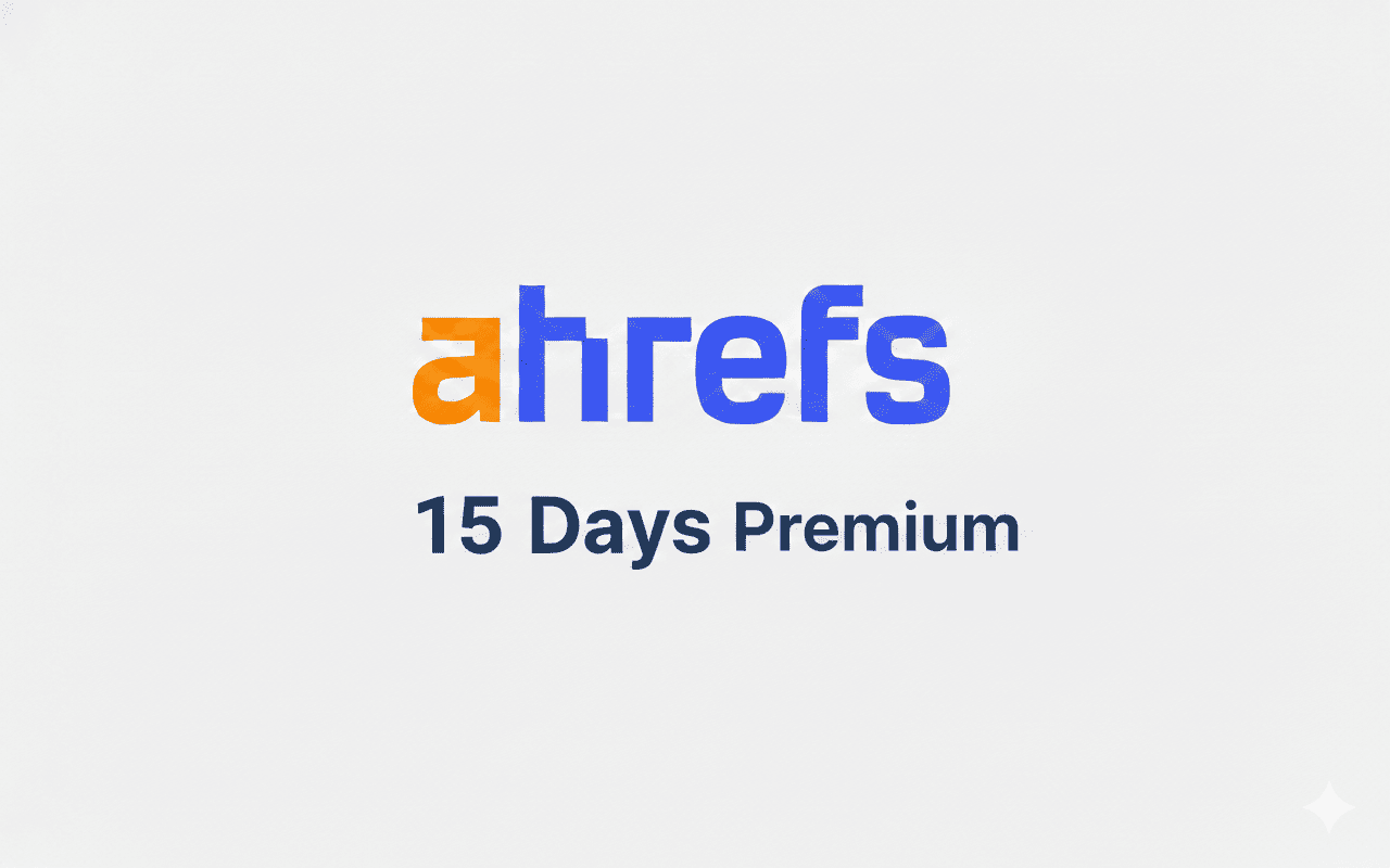 Ahref 15 Days Premium